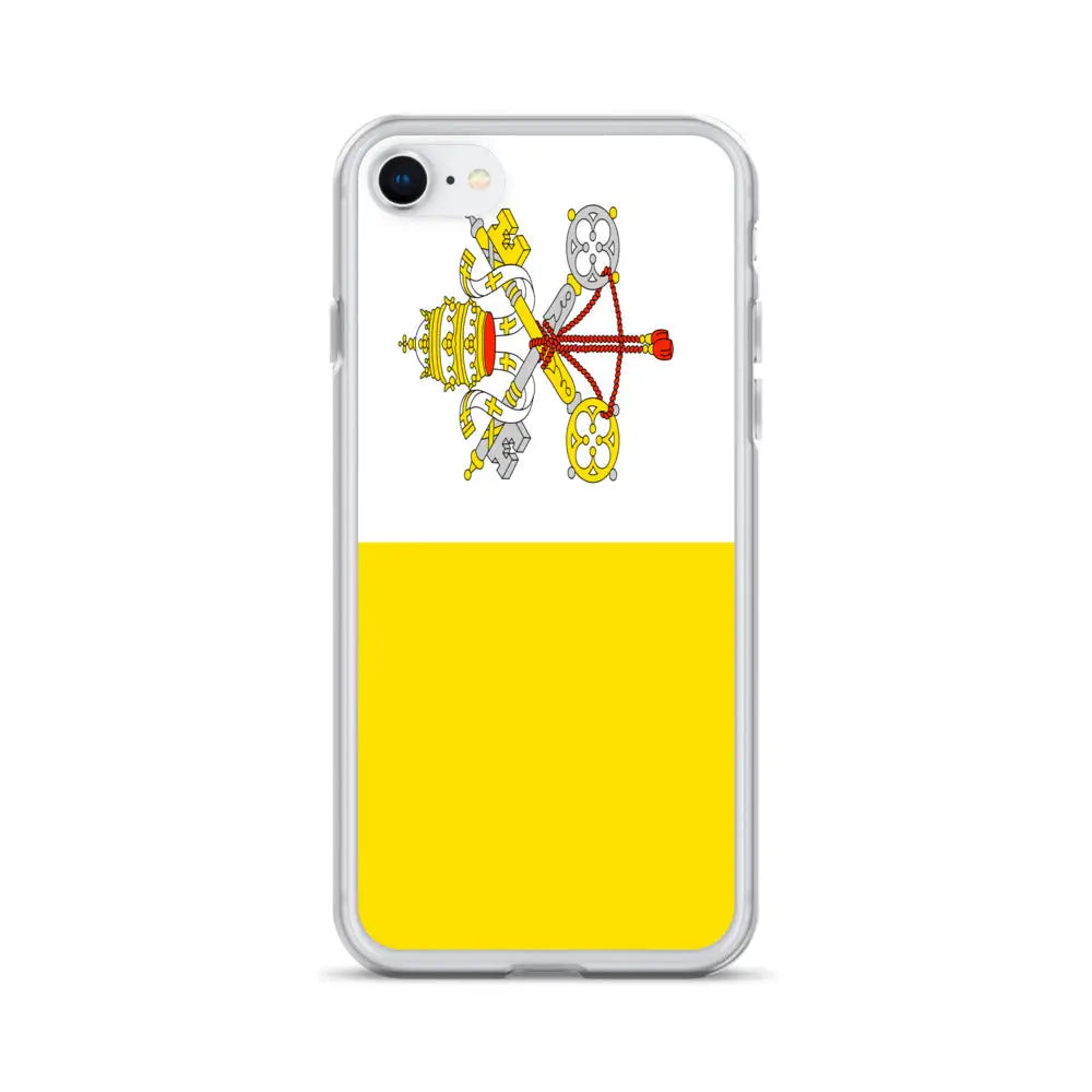 Coque iphone vatican souple antichoc transparente élégante