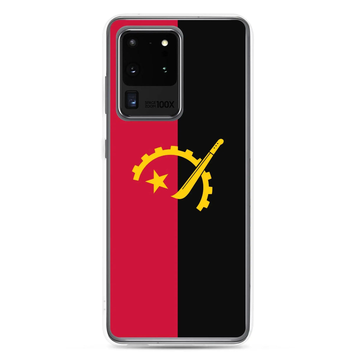 Coque samsung angola souple antichoc motif couleurs nationales