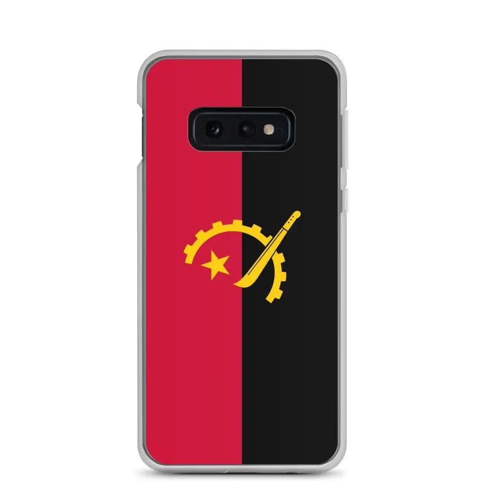 Coque samsung angola souple antichoc motif couleurs nationales