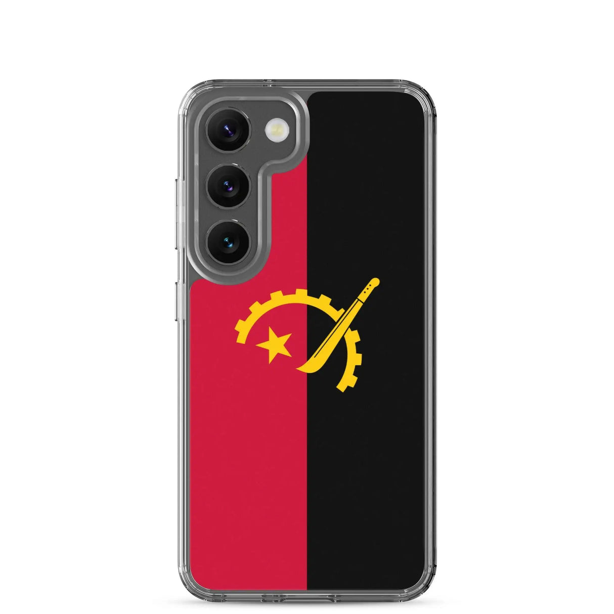 Coque samsung angola souple antichoc motif couleurs nationales