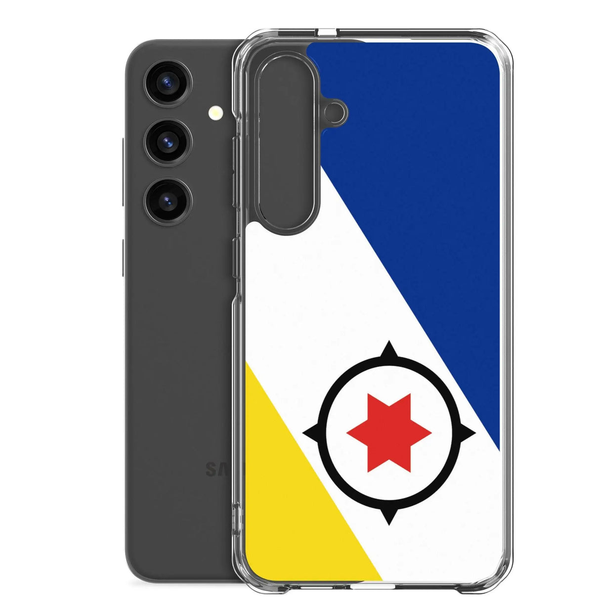 Coque samsung bonaire souple antichoc drapeau pays-bas caribéens