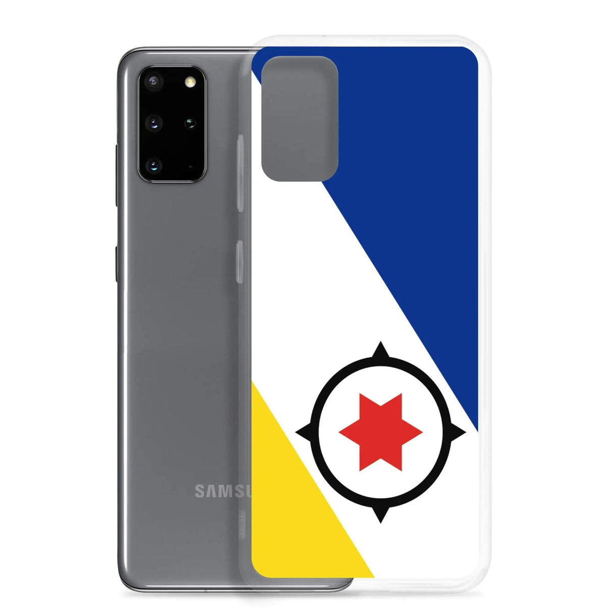Coque samsung bonaire souple antichoc drapeau pays-bas caribéens
