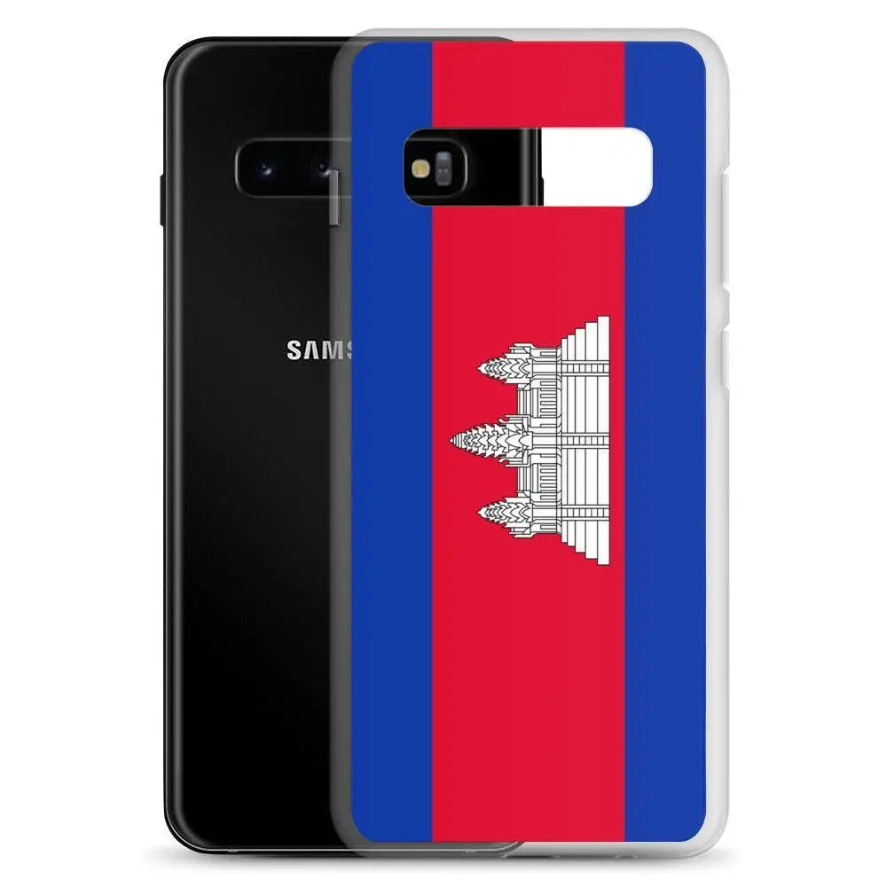Coque samsung cambodge souple antichoc motif résistant