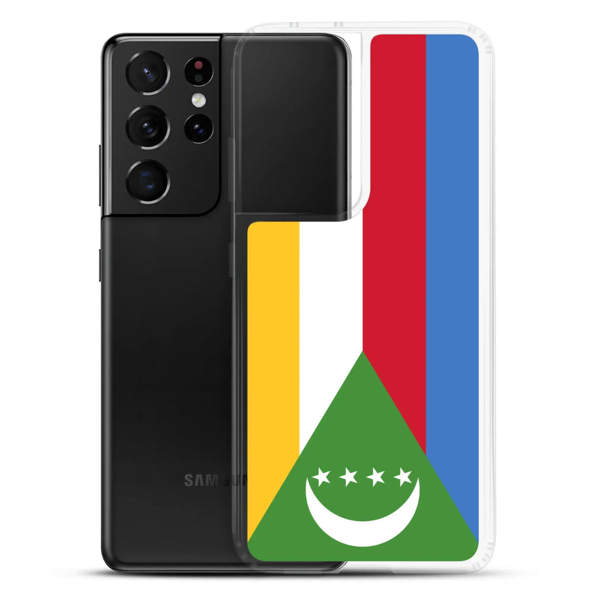 Coque samsung comores souple antichoc motif drapeau