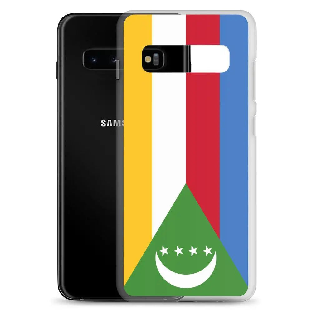 Coque samsung comores souple antichoc motif drapeau