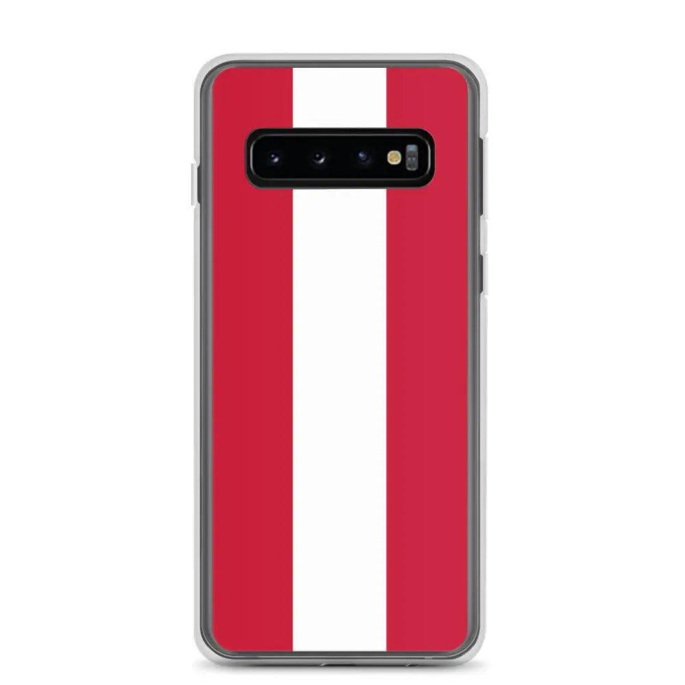 Coque samsung drapeau autriche souple antichoc resistant