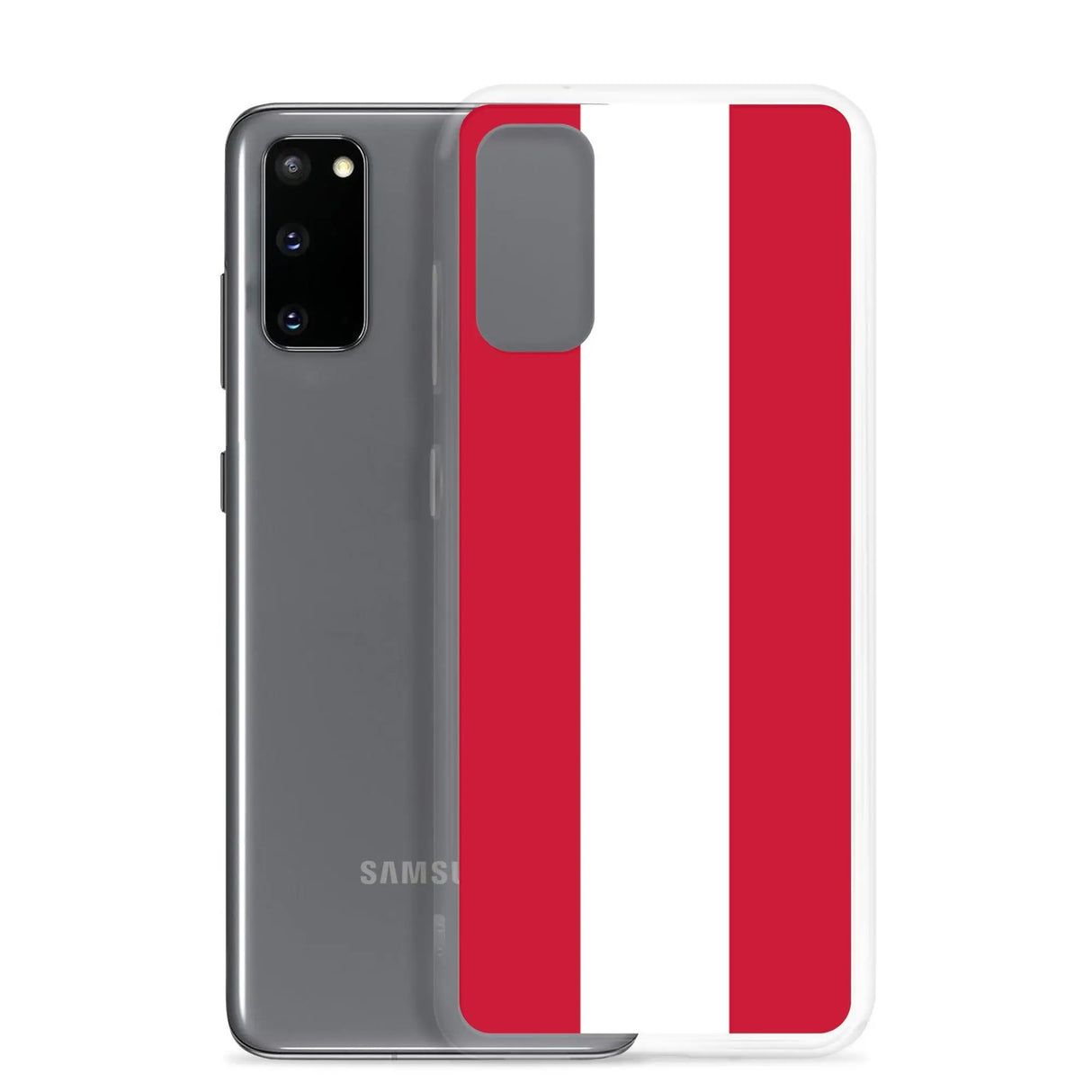 Coque samsung drapeau autriche souple antichoc resistant