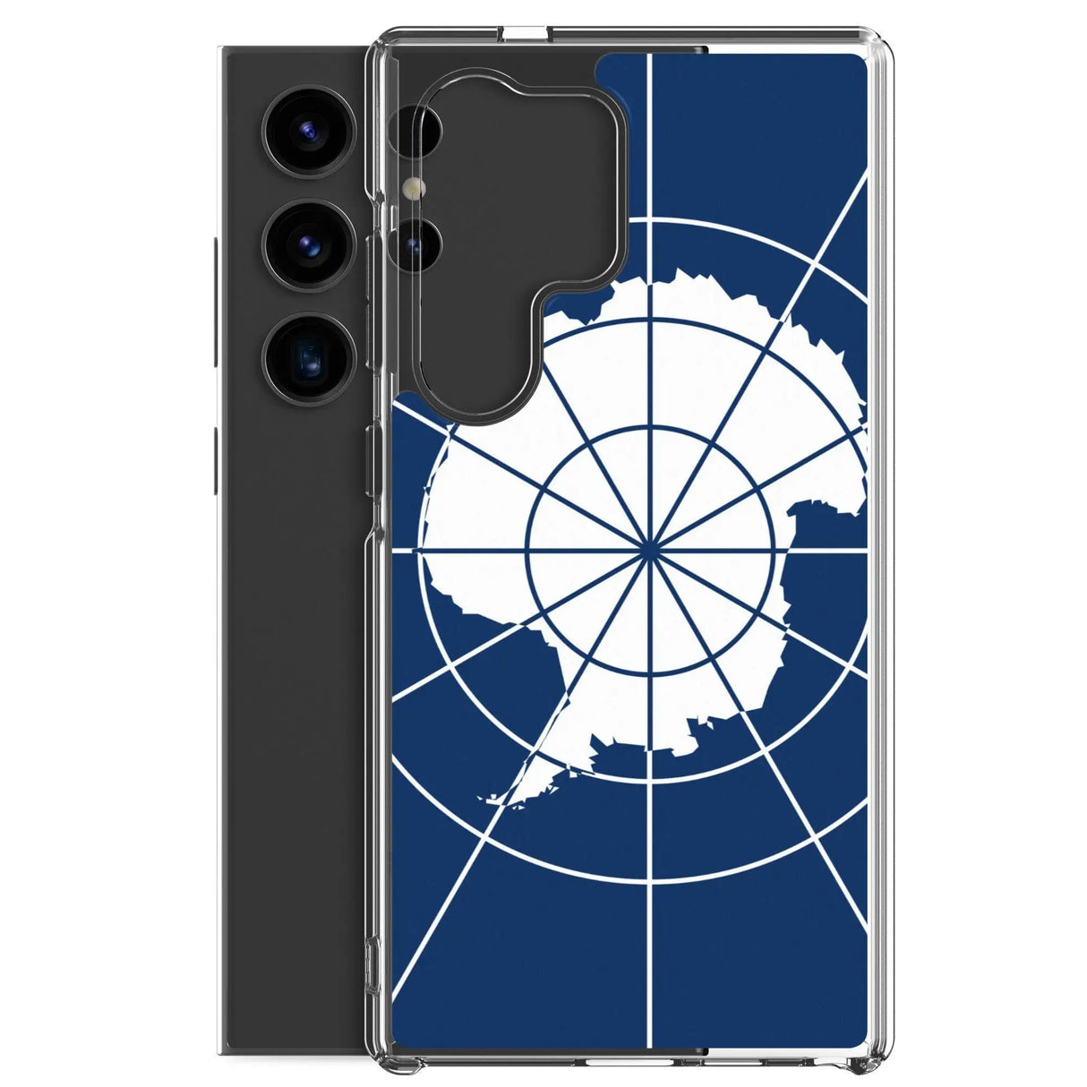 Coque samsung drapeau de l’antarctique officiel souple