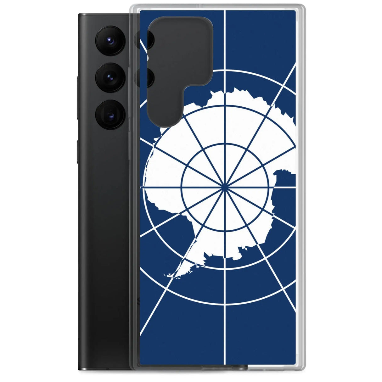 Coque samsung drapeau de l’antarctique officiel souple