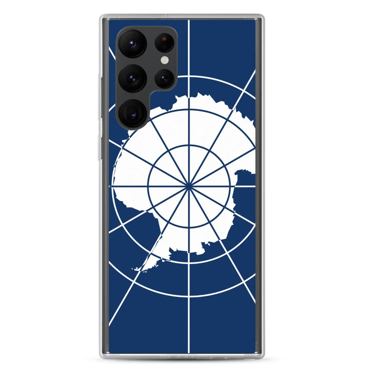 Coque samsung drapeau de l’antarctique officiel souple