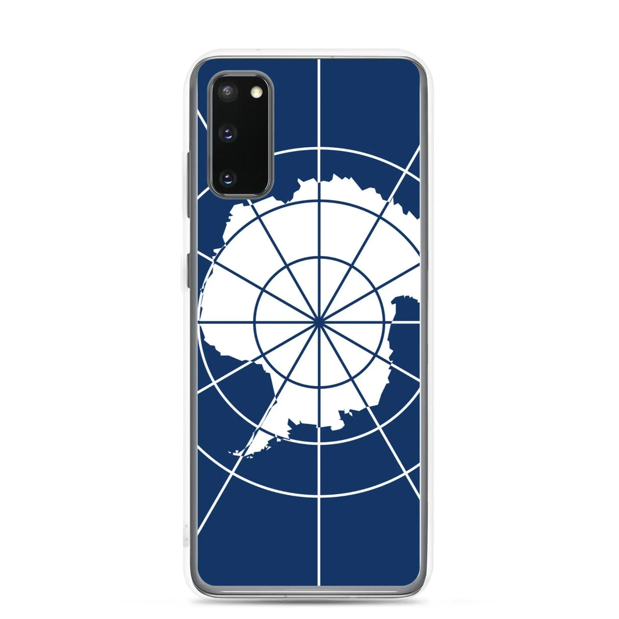 Coque samsung drapeau de l’antarctique officiel souple