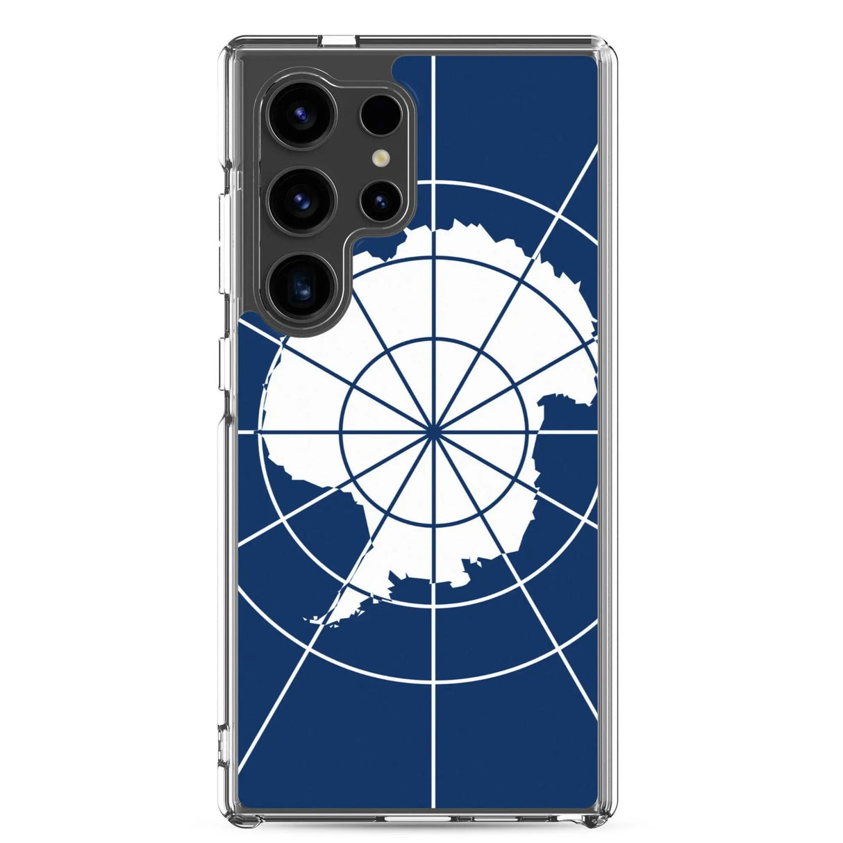 Coque samsung drapeau de l’antarctique officiel souple