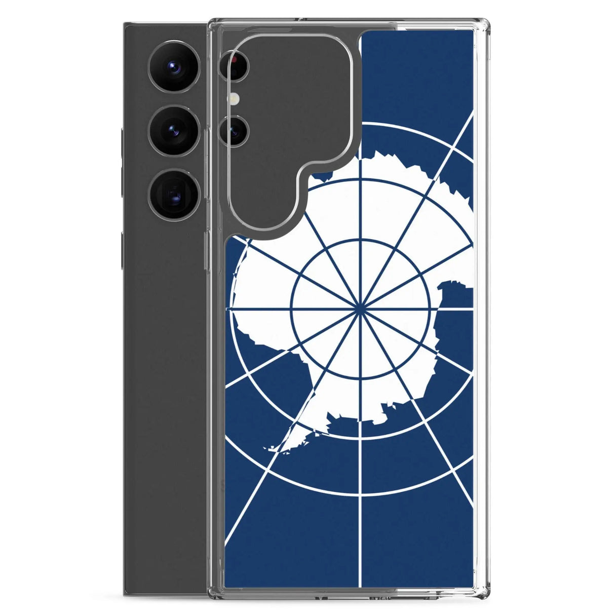 Coque samsung drapeau de l’antarctique officiel souple