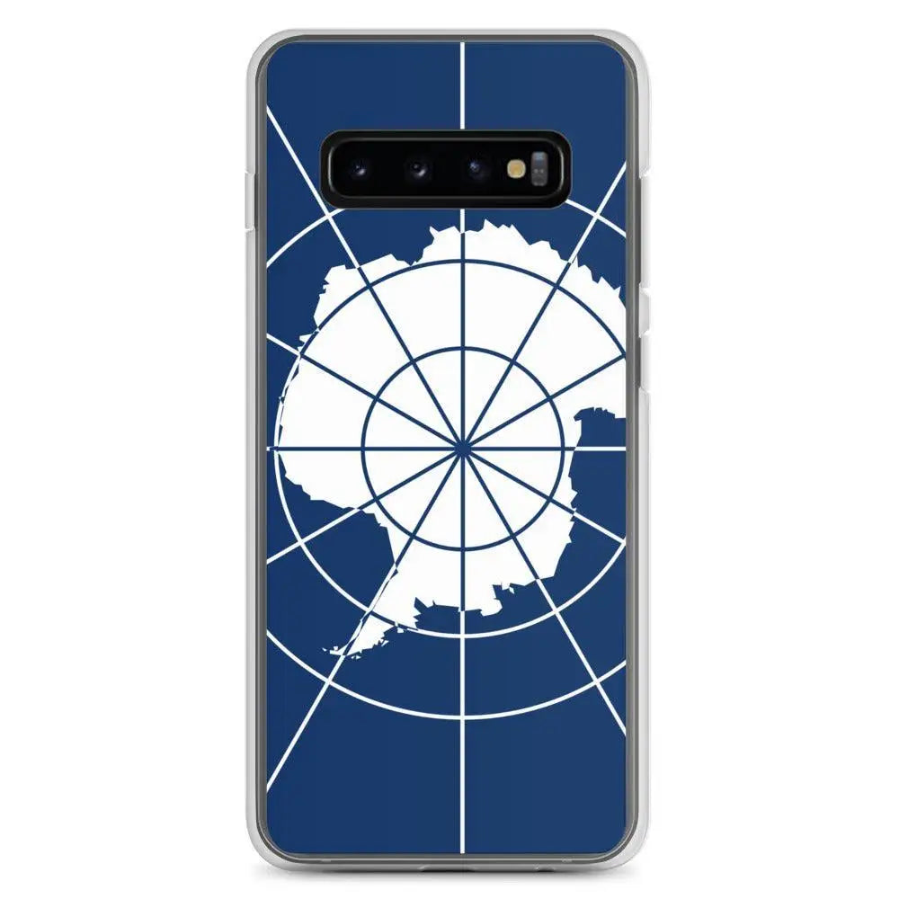Coque samsung drapeau de l’antarctique officiel souple