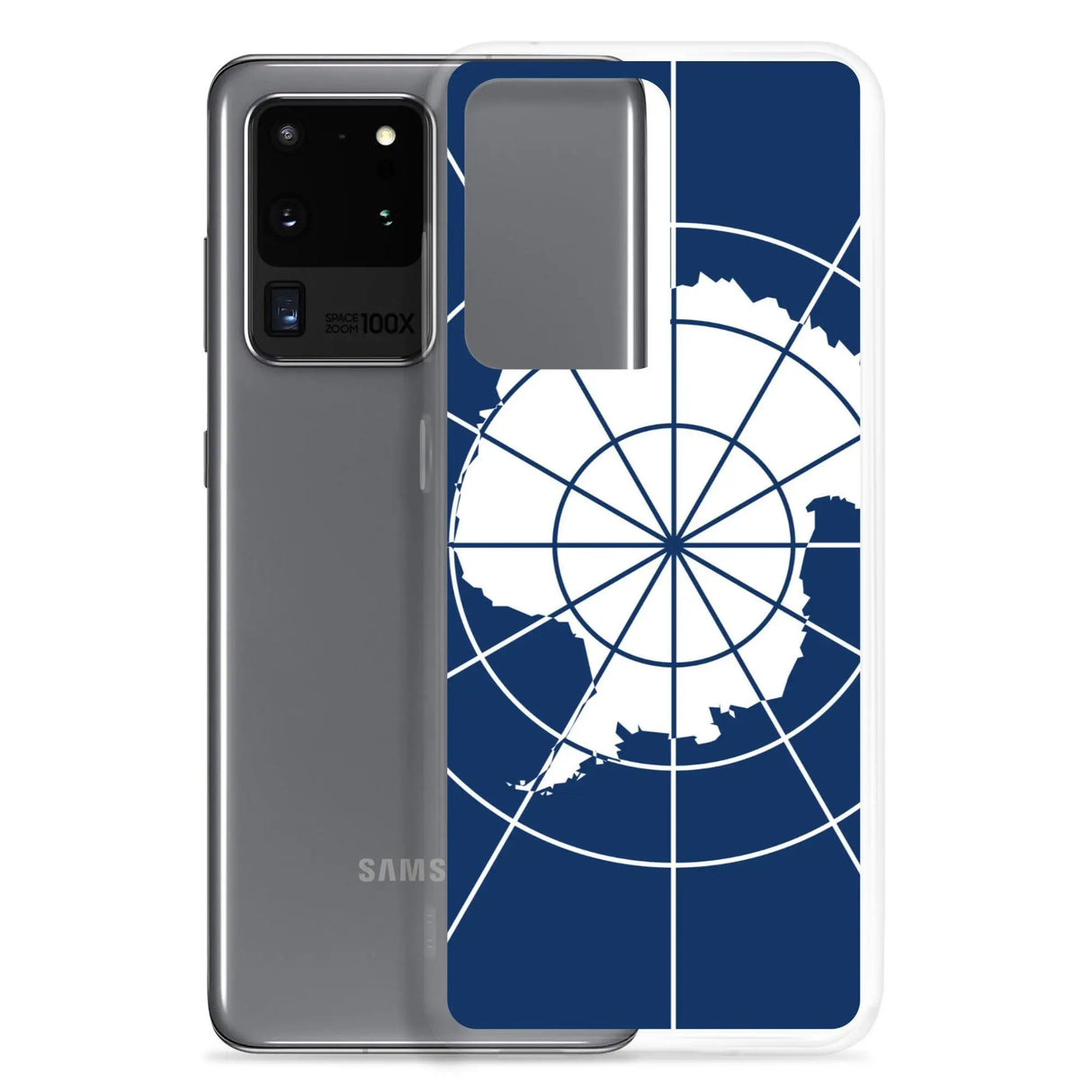Coque samsung drapeau de l’antarctique officiel souple