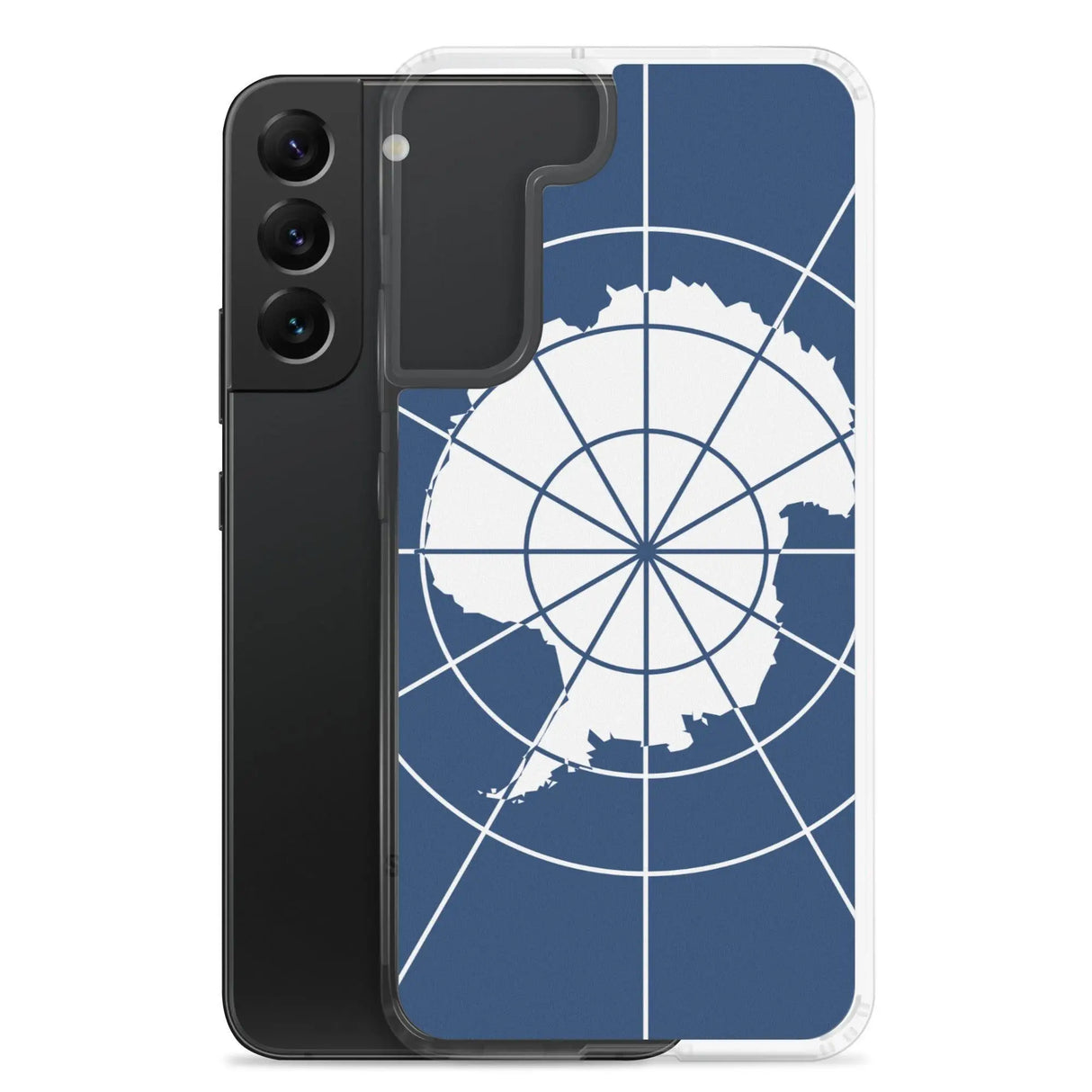 Coque samsung drapeau de l’antarctique officiel souple