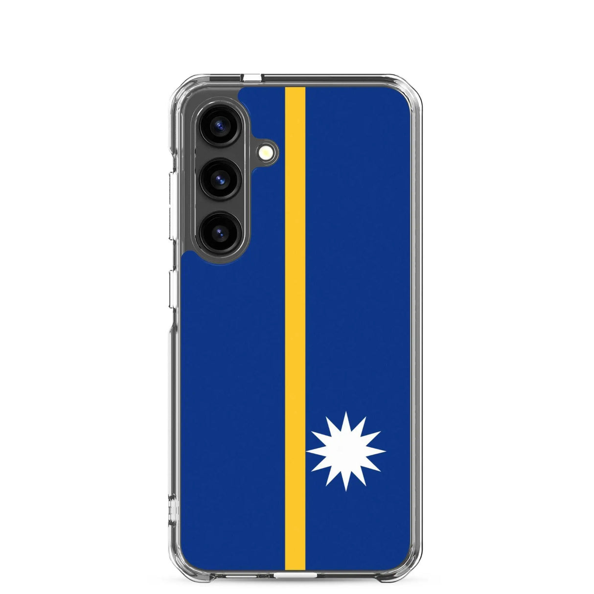 Coque samsung drapeau nauru souple antichoc compatible