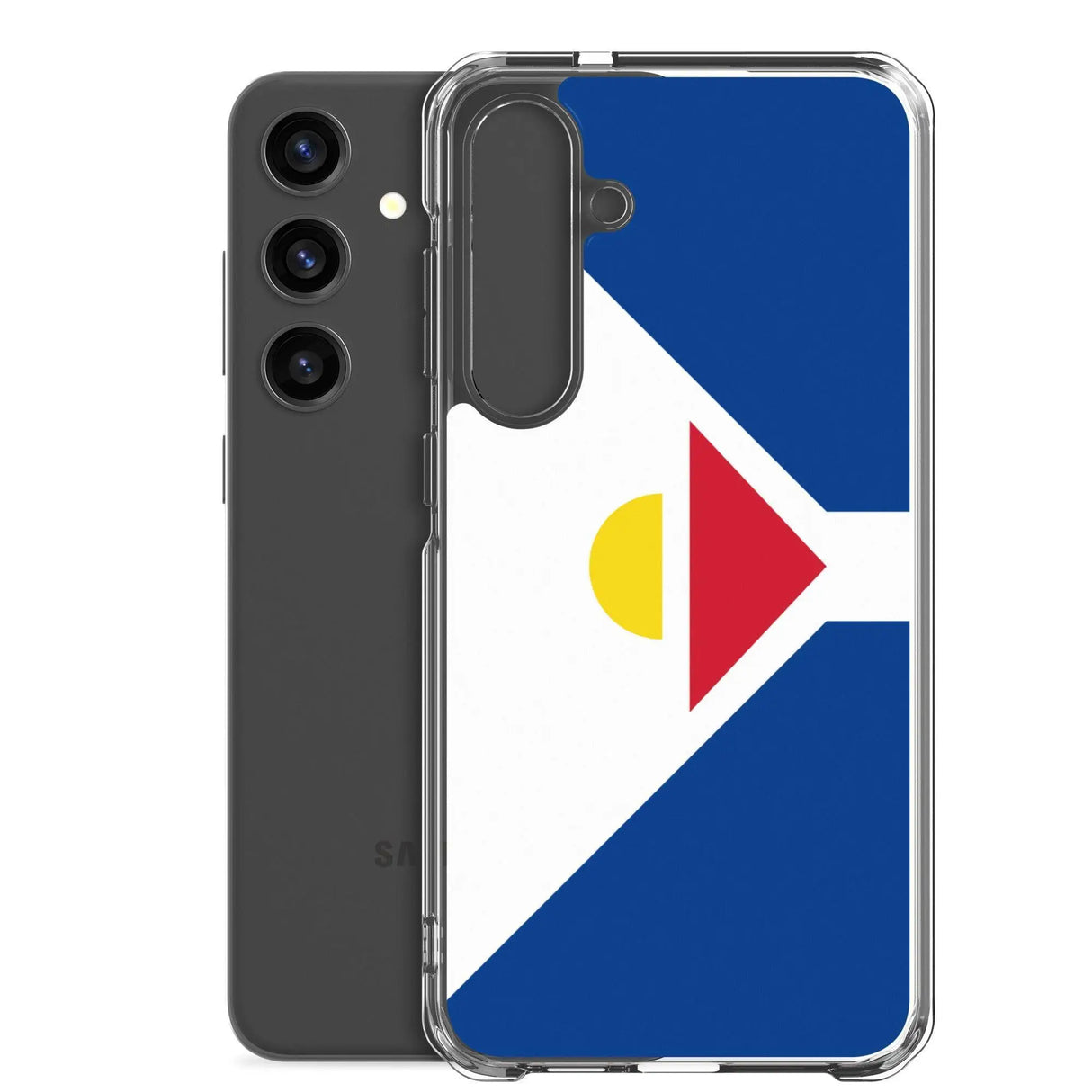 Coque samsung drapeau saint-martin souple antichoc