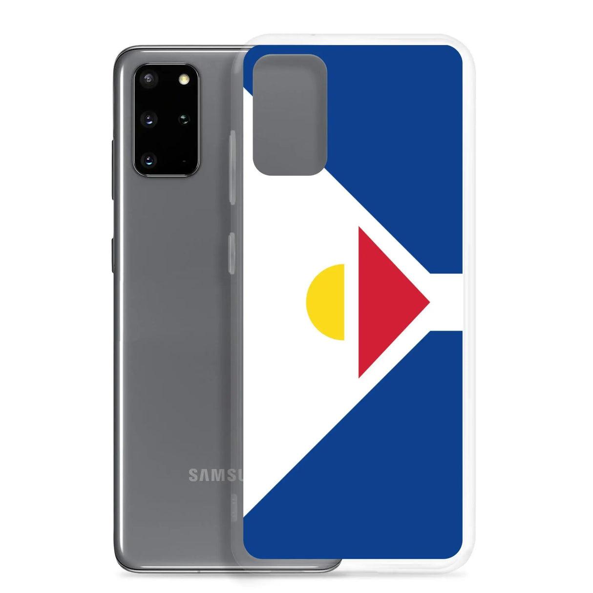 Coque samsung drapeau saint-martin souple antichoc