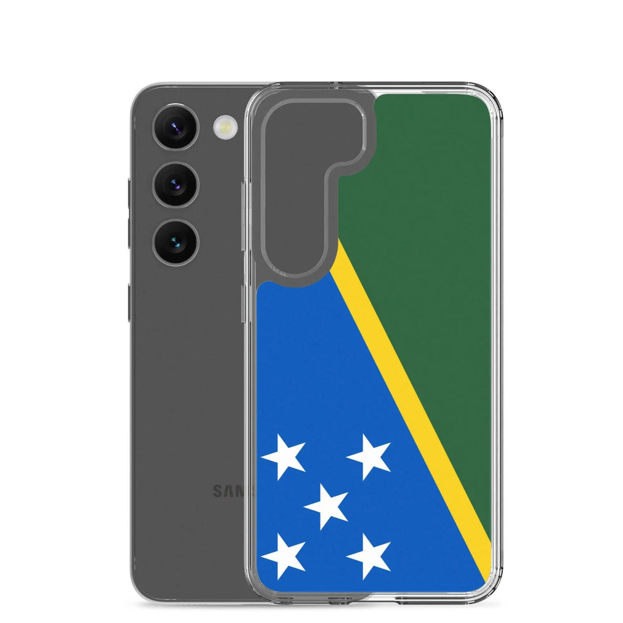 Coque samsung drapeau salomon souple antichoc résistante