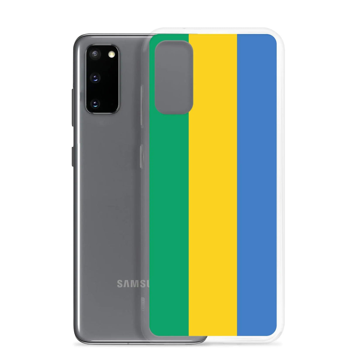 Coque samsung gabon souple antichoc motif drapeau