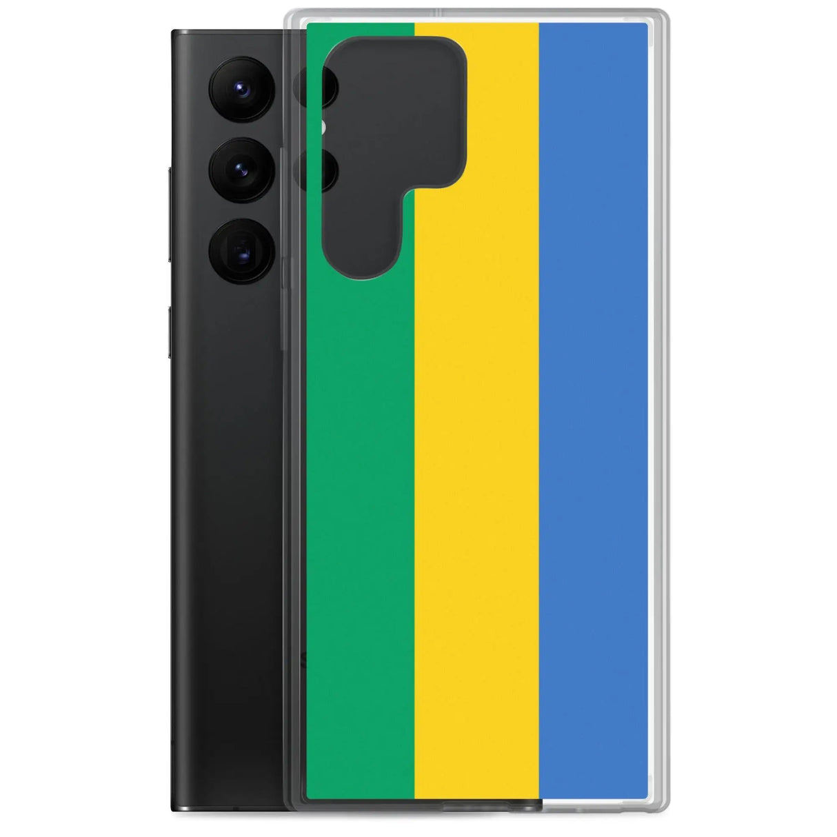Coque samsung gabon souple antichoc motif drapeau