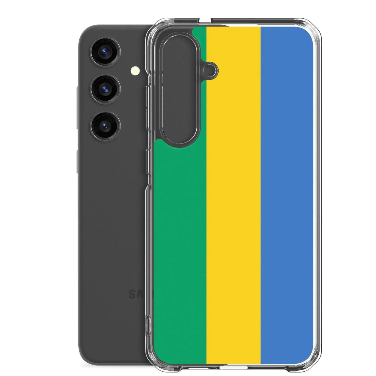 Coque samsung gabon souple antichoc motif drapeau