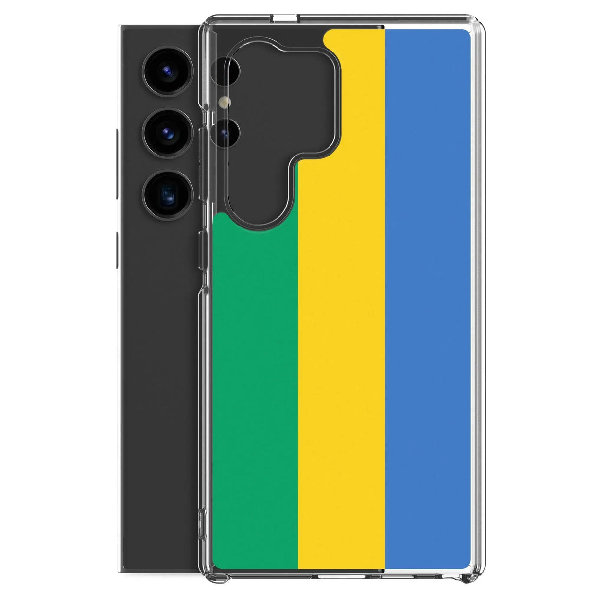 Coque samsung gabon souple antichoc motif drapeau