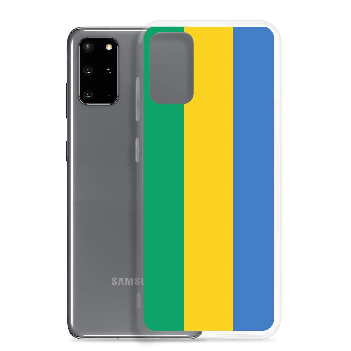 Coque samsung gabon souple antichoc motif drapeau