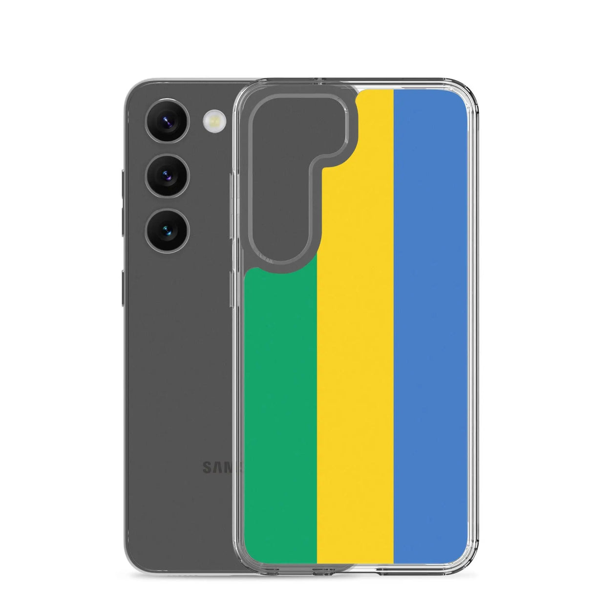 Coque samsung gabon souple antichoc motif drapeau