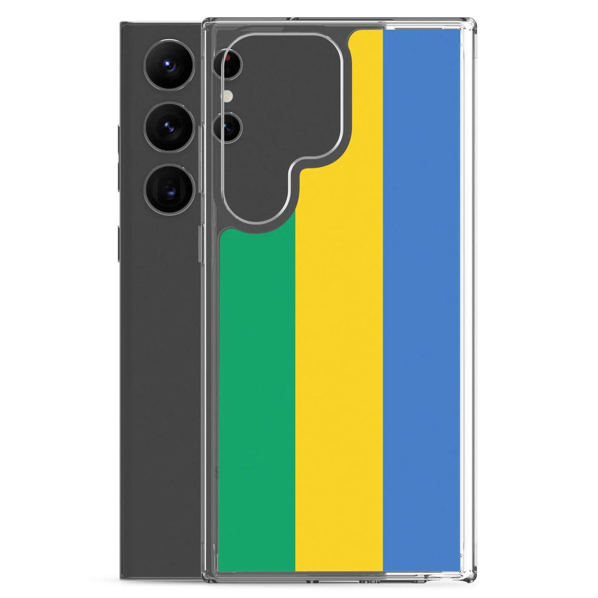 Coque samsung gabon souple antichoc motif drapeau