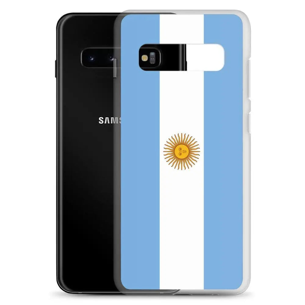 Coque samsung galaxy argentine souple antichoc résistante