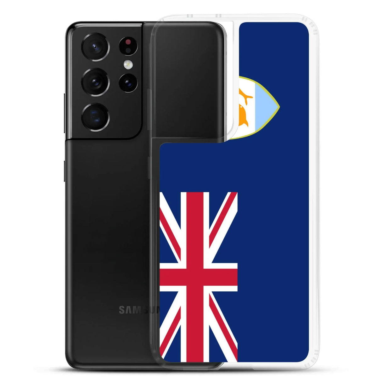 Coque samsung galaxy drapeau anguilla souple antichoc