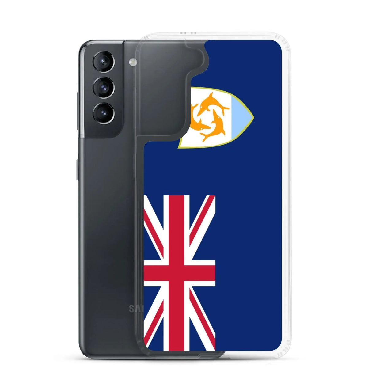Coque samsung galaxy drapeau anguilla souple antichoc