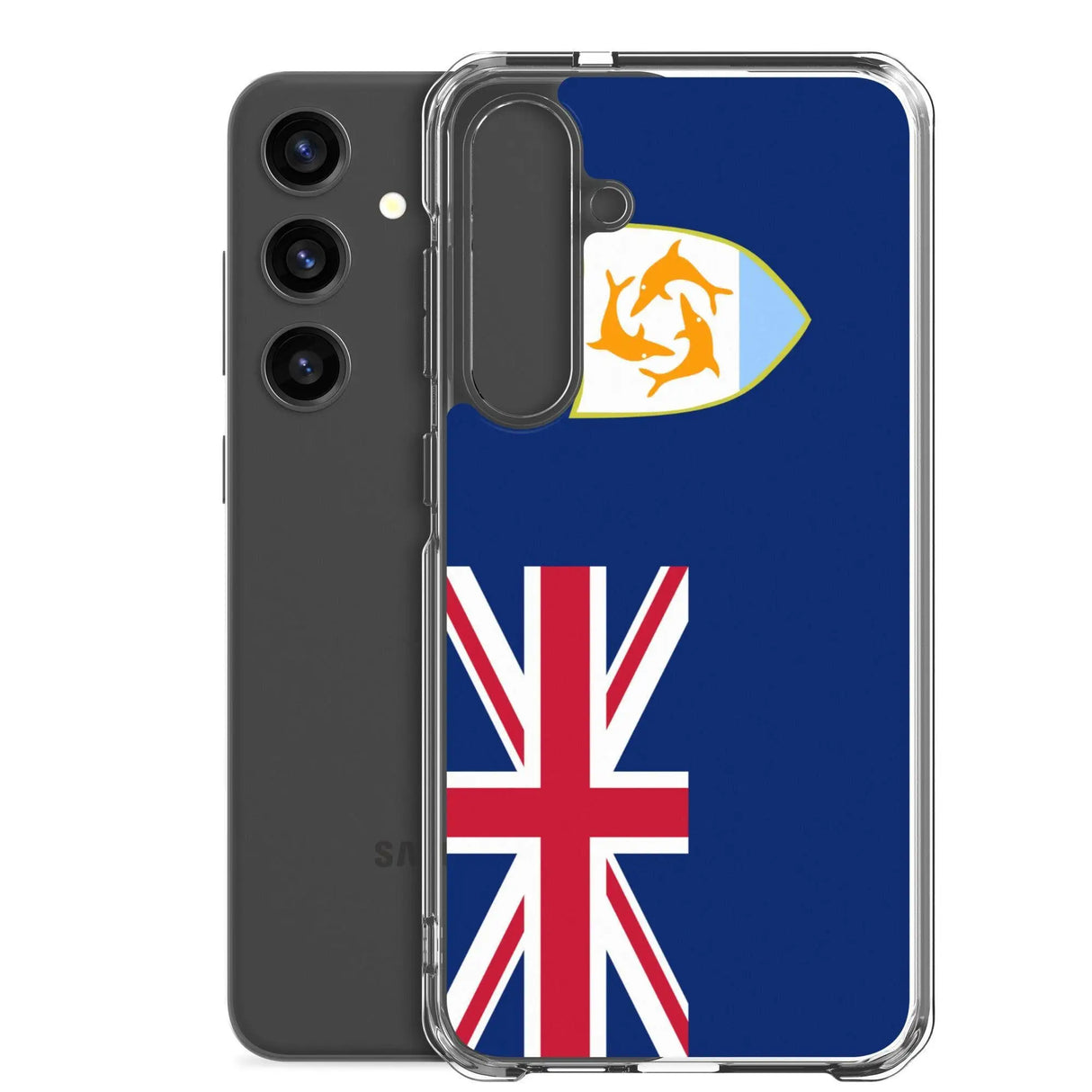 Coque samsung galaxy drapeau anguilla souple antichoc