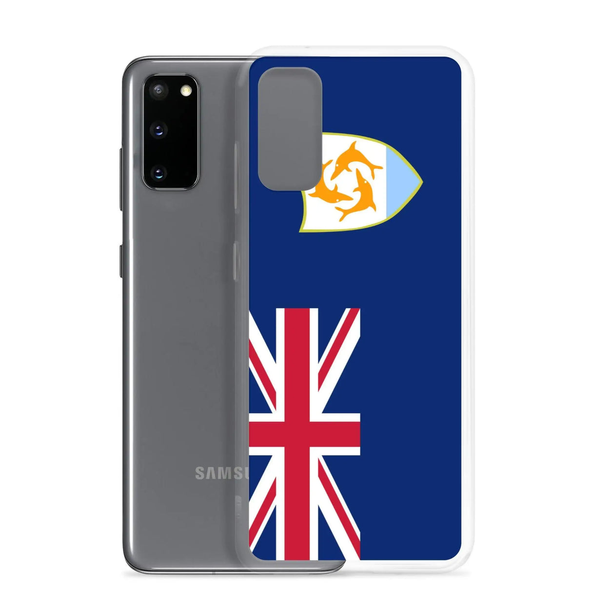 Coque samsung galaxy drapeau anguilla souple antichoc
