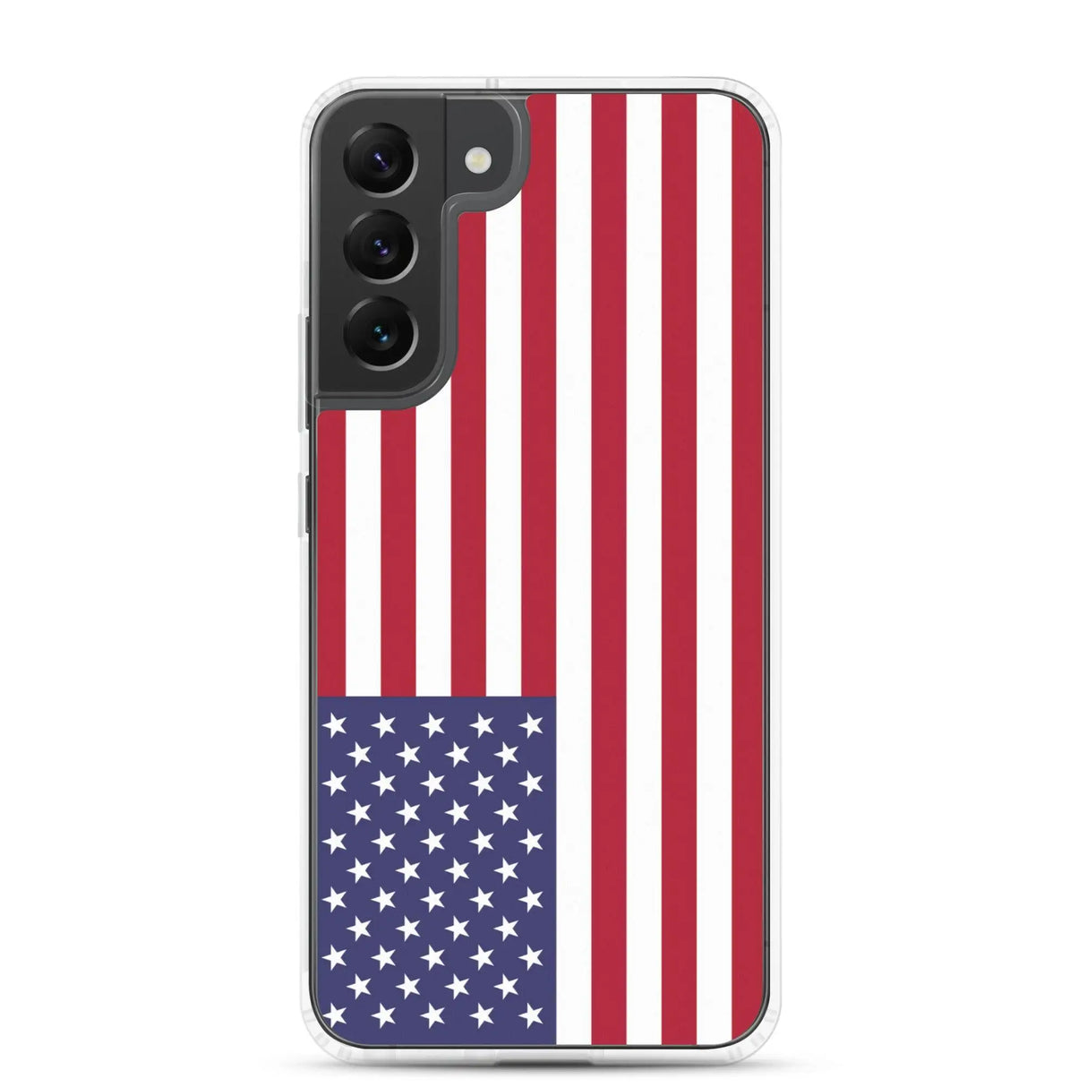 Coque samsung galaxy drapeau états-unis souple antichoc