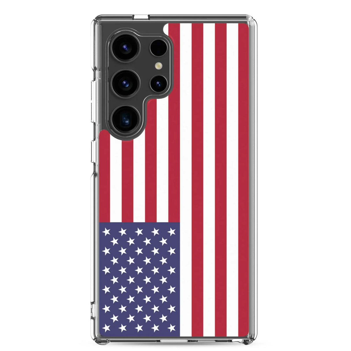 Coque samsung galaxy drapeau états-unis souple antichoc