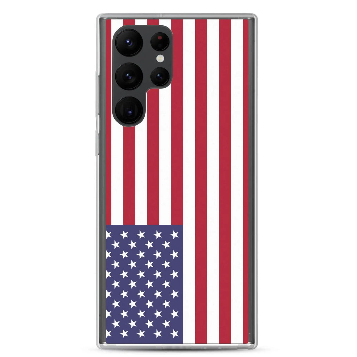 Coque samsung galaxy drapeau états-unis souple antichoc