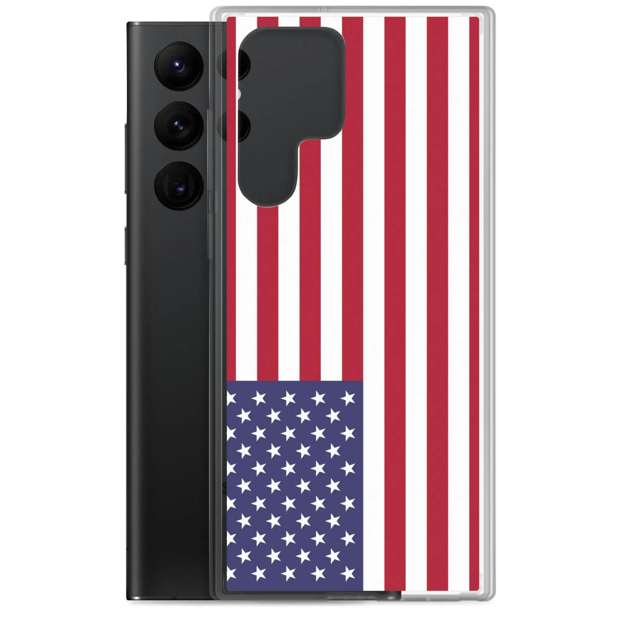 Coque samsung galaxy drapeau états-unis souple antichoc