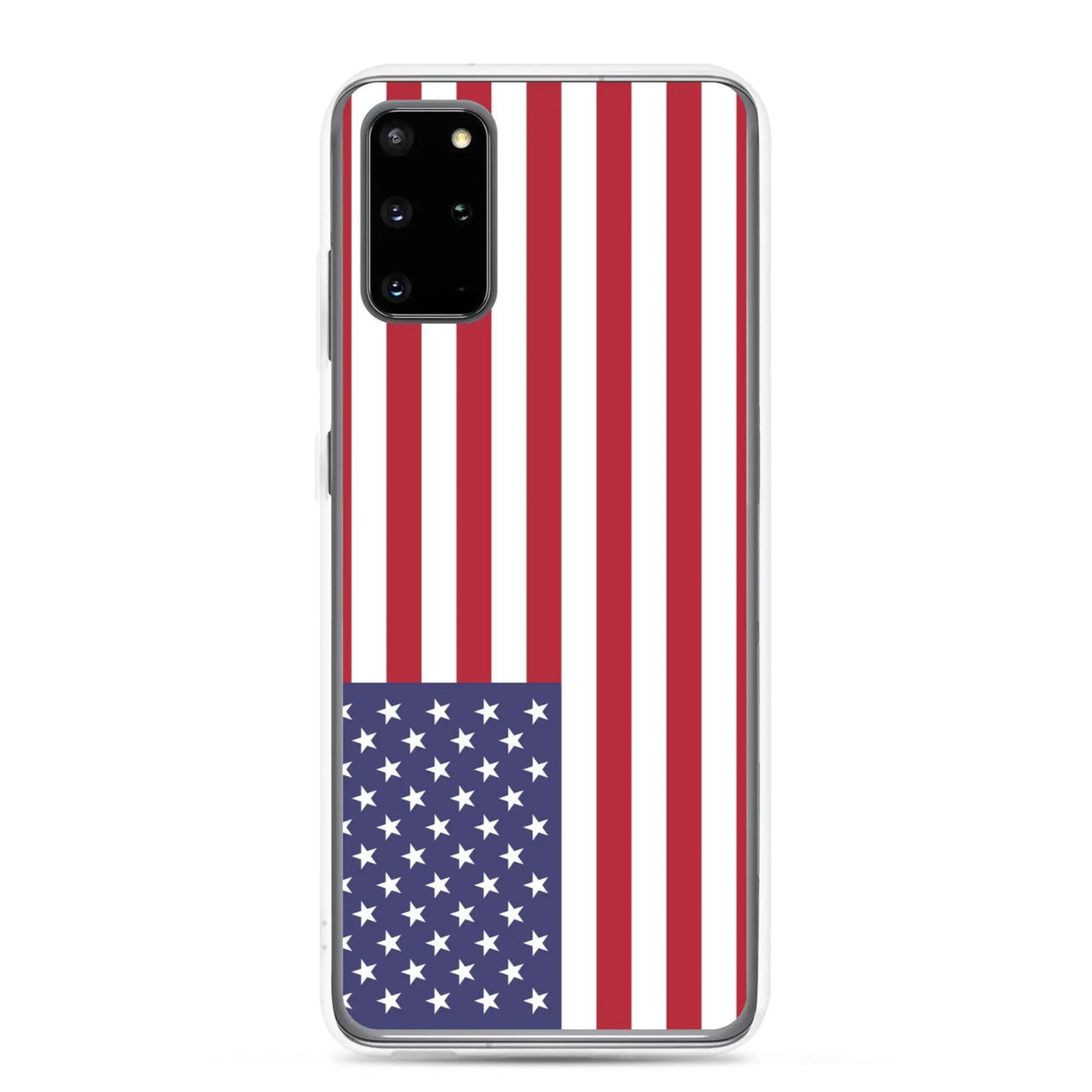 Coque samsung galaxy drapeau états-unis souple antichoc