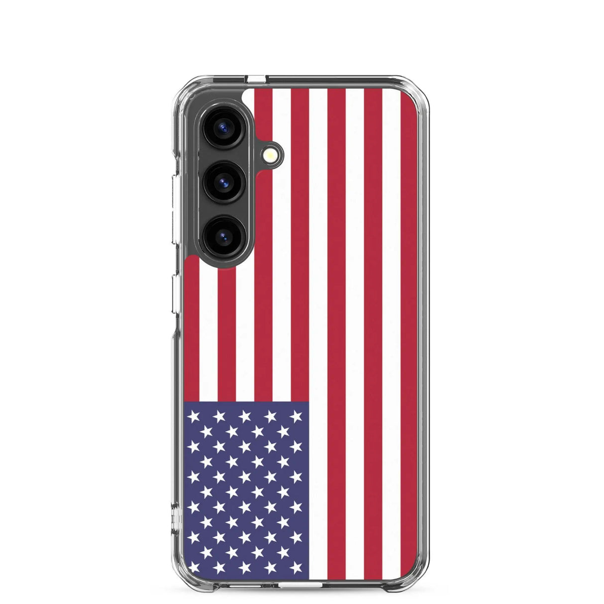 Coque samsung galaxy drapeau états-unis souple antichoc