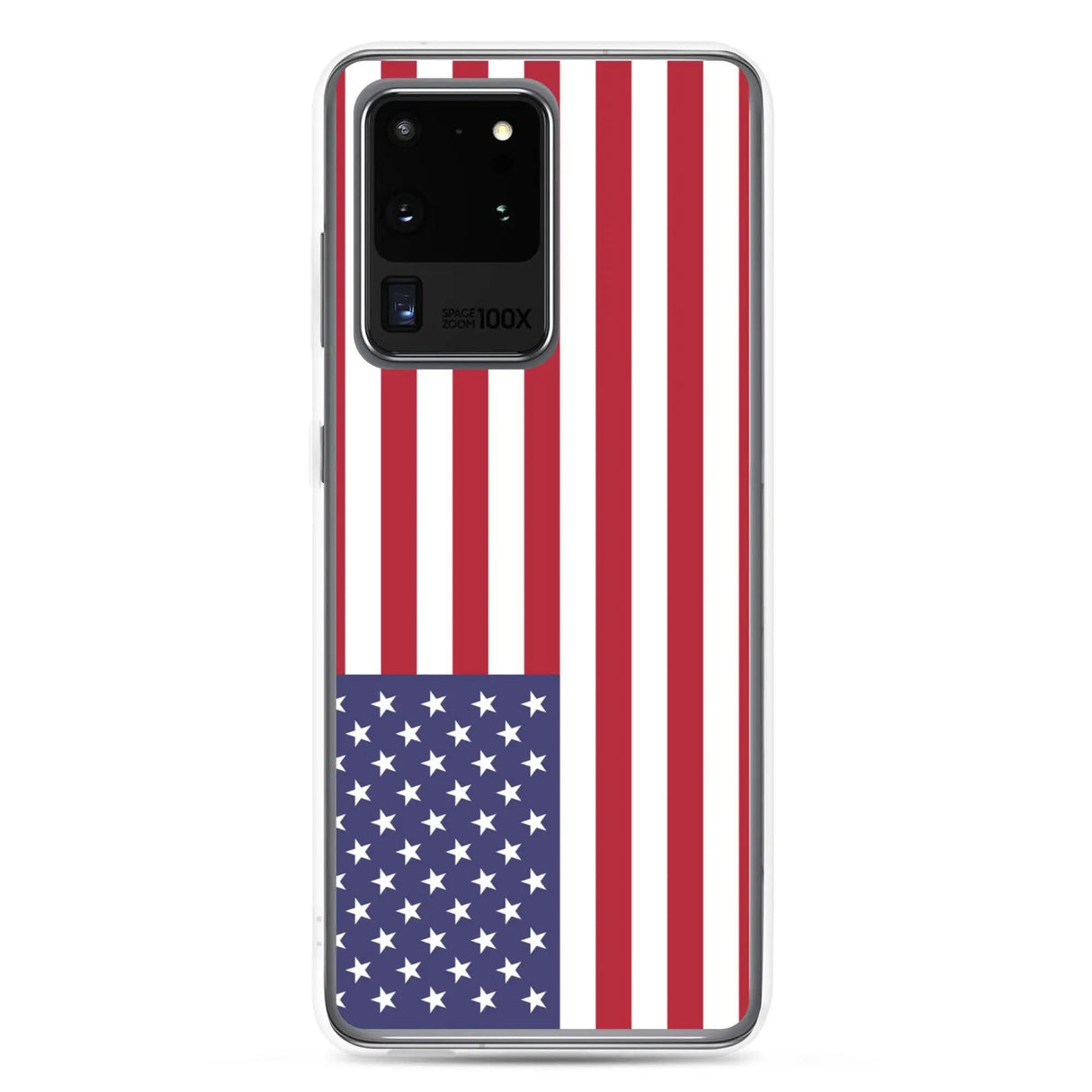 Coque samsung galaxy drapeau états-unis souple antichoc