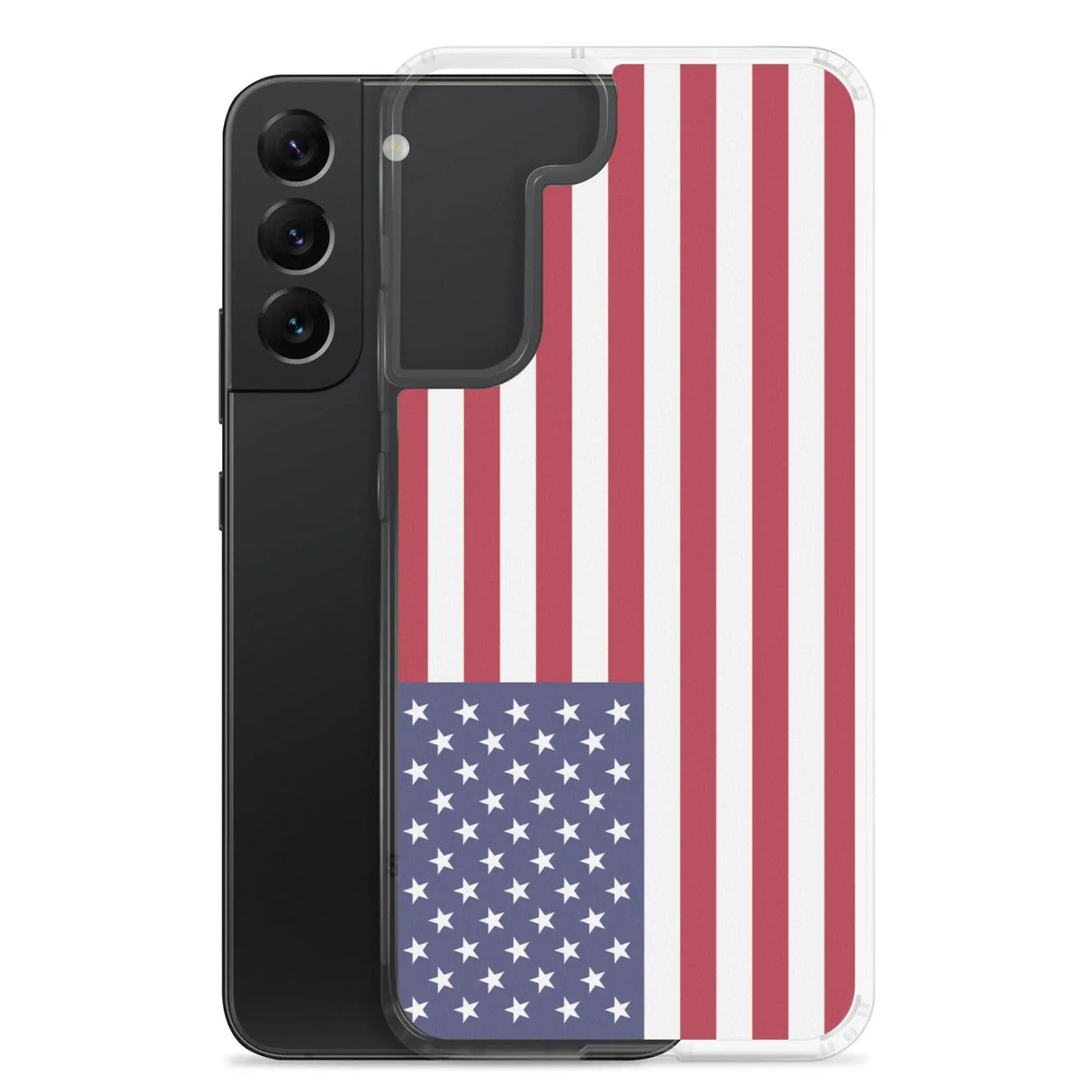 Coque samsung galaxy drapeau états-unis souple antichoc