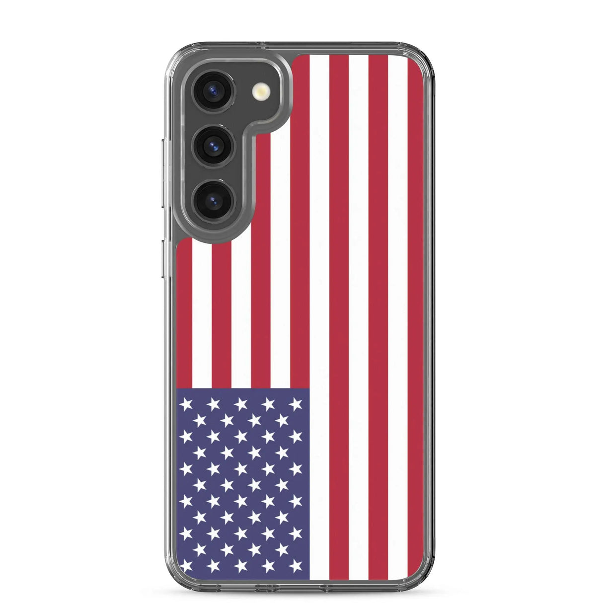 Coque samsung galaxy drapeau états-unis souple antichoc