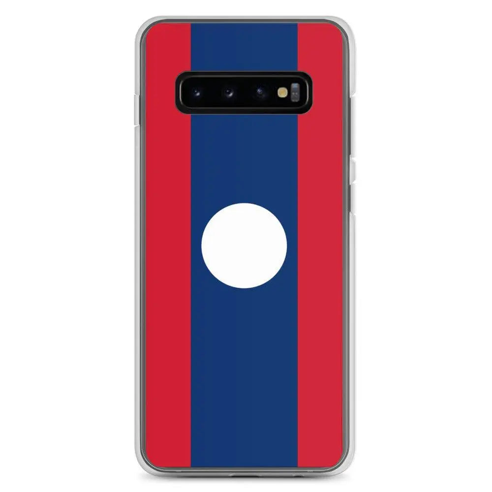 Coque samsung galaxy drapeau laos souple antichoc résistante