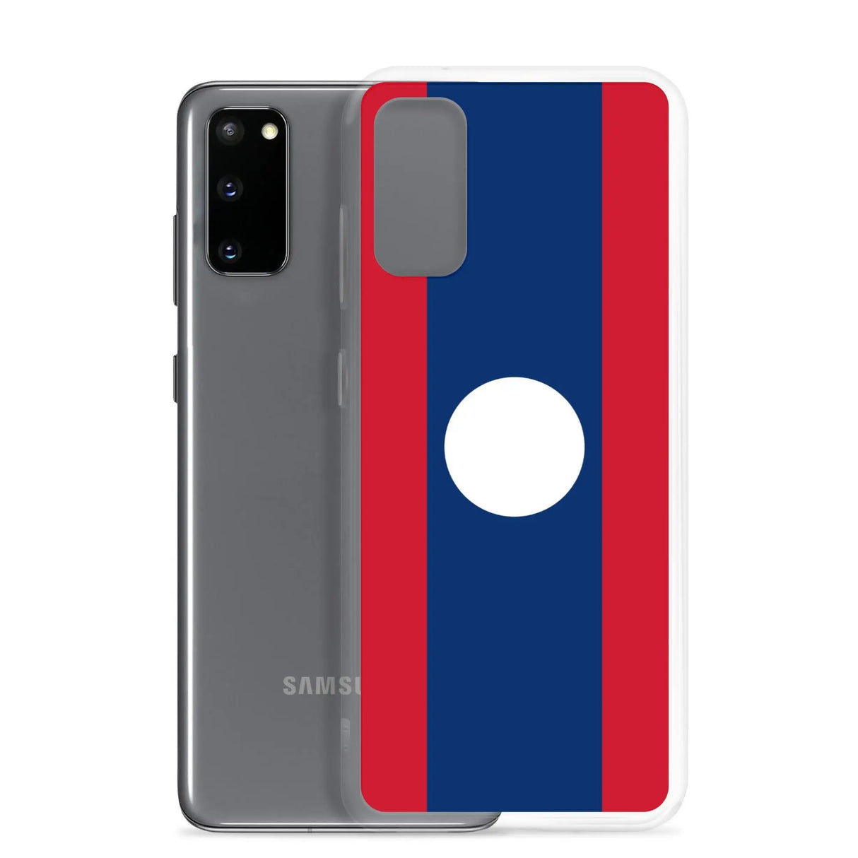 Coque samsung galaxy drapeau laos souple antichoc résistante