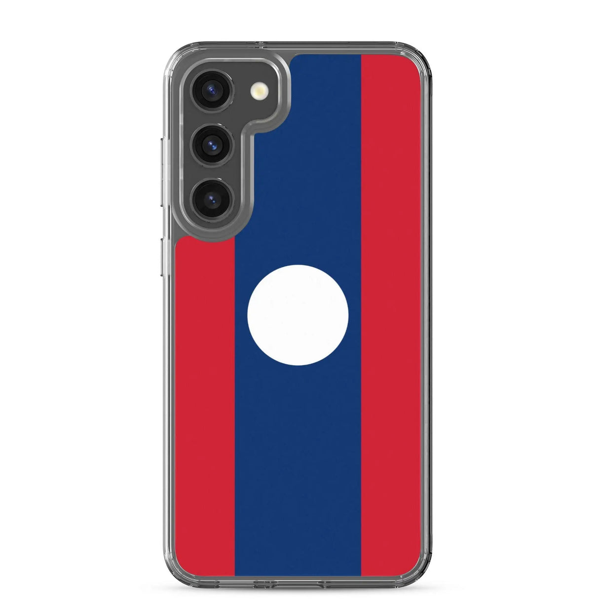 Coque samsung galaxy drapeau laos souple antichoc résistante