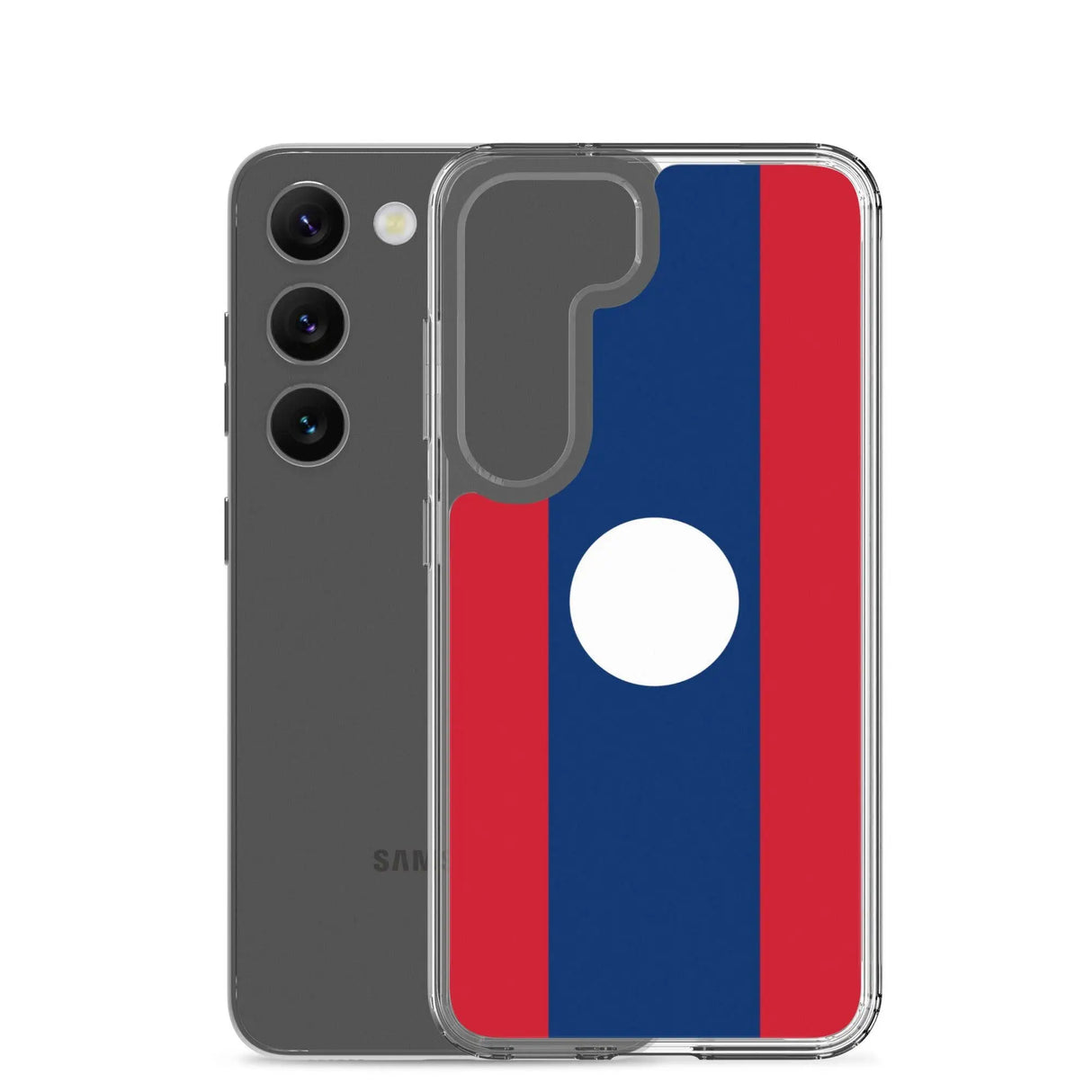 Coque samsung galaxy drapeau laos souple antichoc résistante