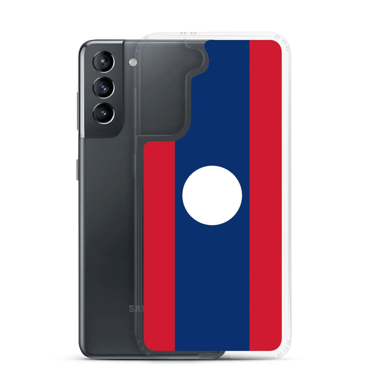 Coque samsung galaxy drapeau laos souple antichoc résistante